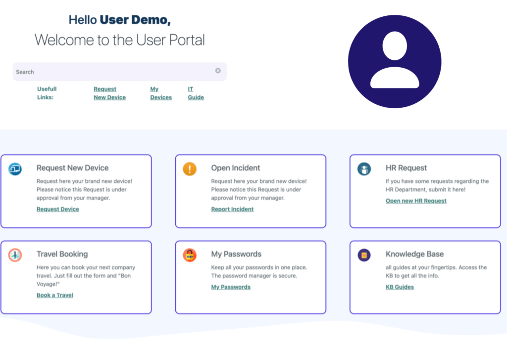 Illustration User Portal